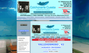Colchoneriacuestavallehermoso.com thumbnail