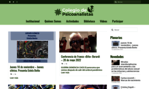 Coldepsicoanalistas.com.ar thumbnail