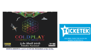 Coldplay.ticketek.cl thumbnail