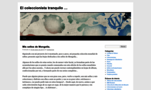 Coleccionistatranquilo.wordpress.com thumbnail