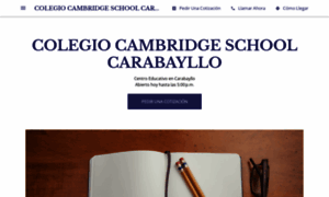 Colegio-cambridge-school-carabayllo.negocio.site thumbnail