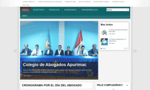 Colegioabogadosapurimac.org thumbnail