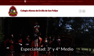 Colegioalonsodeercilla.cl thumbnail