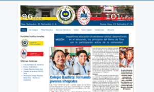 Colegiobautista.edu.sv thumbnail