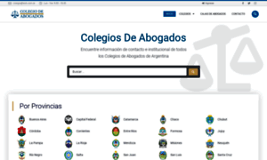 Colegiodeabogados.com.ar thumbnail