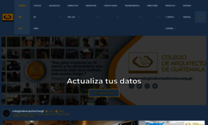 Colegiodearquitectos.org.gt thumbnail