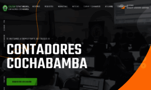 Colegiodecontadorescochabamba.org.bo thumbnail