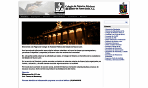 Colegiodenotarios.org thumbnail