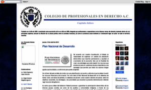 Colegiodeprofesionalesenderecho.blogspot.com thumbnail