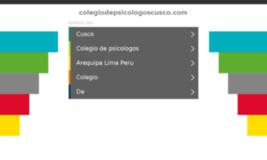 Colegiodepsicologoscusco.com thumbnail