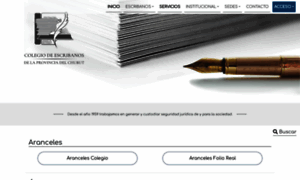 Colegioescribanoschubut.org thumbnail