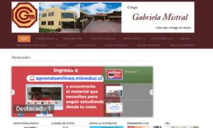 Colegiogabrielamistral.cl thumbnail