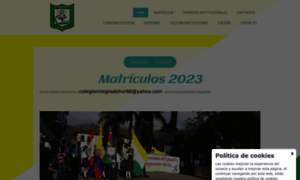 Colegiointegradohsrcharala.jimdo.com thumbnail