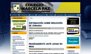 Colegiomarcelapaz.cl thumbnail