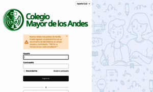Colegiomayordelosandes.phidias.co thumbnail