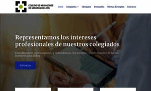 Colegiomediadoresleon.com thumbnail