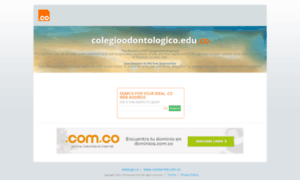 Colegioodontologico.edu.co thumbnail