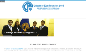 Colegiopsicologoscdrii.org thumbnail
