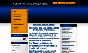 Colegiotomascarrasquilla.webnode.es thumbnail