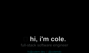 Colem.dev thumbnail