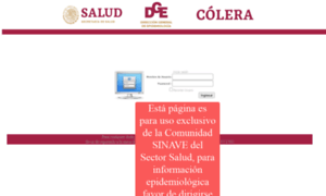 Colera.sinave.gob.mx thumbnail