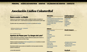 Colesterrol.blogspot.com thumbnail