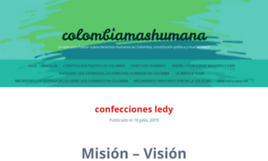 Colombiamashumana.wordpress.com thumbnail