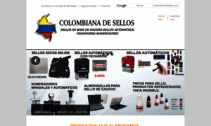 Colombianadesellos.com thumbnail