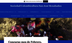 Colombiculturasanjose.wordpress.com thumbnail