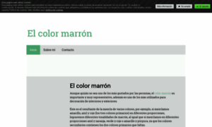 Color-marron.jimdo.com thumbnail