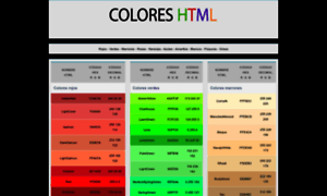 Coloreshtml.com thumbnail