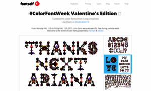 Colorfontweek.fontself.com thumbnail