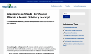 Colpensiones-info.co thumbnail