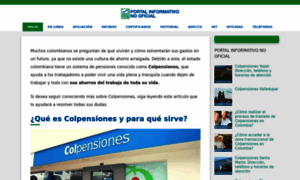 Colpensionescolombia.co thumbnail