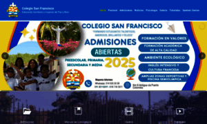 Colsanfrancisco.edu.co thumbnail