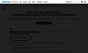 Columbiasportswear.co.uk thumbnail