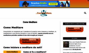 Comemeditare.it thumbnail