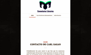 Comentariosliterarios.com thumbnail