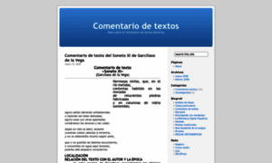 Comentariotexto.wordpress.com thumbnail