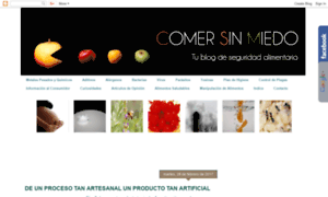 Comersinmiedo.com thumbnail