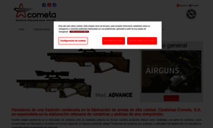 Cometaairgun.com thumbnail