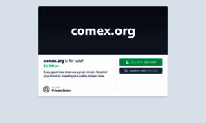 Comex.org thumbnail