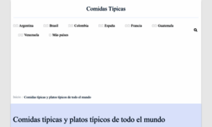 Comidas-tipicas.com thumbnail
