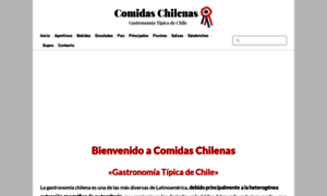 Comidaschilenas.com thumbnail