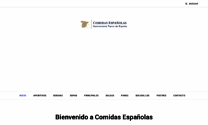 Comidasespanolas.com thumbnail