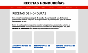 Comidashondurena.com thumbnail