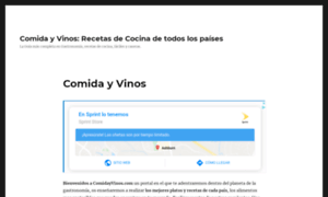 Comidayvinos.com thumbnail