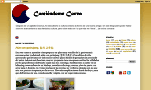 Comiendomecorea.blogspot.com thumbnail