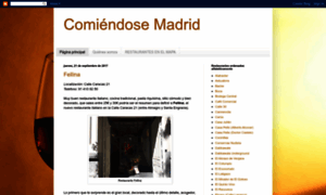 Comiendosemadrid.blogspot.com thumbnail
