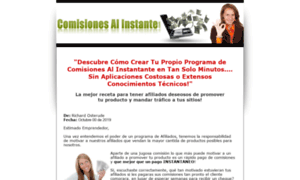 Comisionesalinstante.com thumbnail